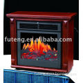 Simple Electric Fireplace with Casters M18-FT01